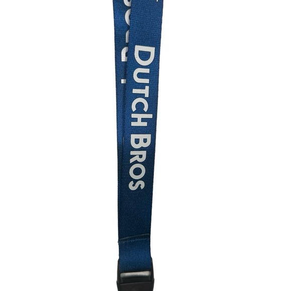 Dutch Bros Other - Dutch Bros Blue + White Lanyard DB 1992